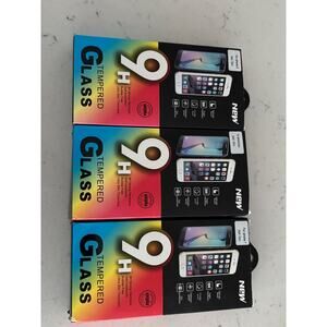 iphone 6/6s plus/7 /8 screen protector tempered glass (2 pack )